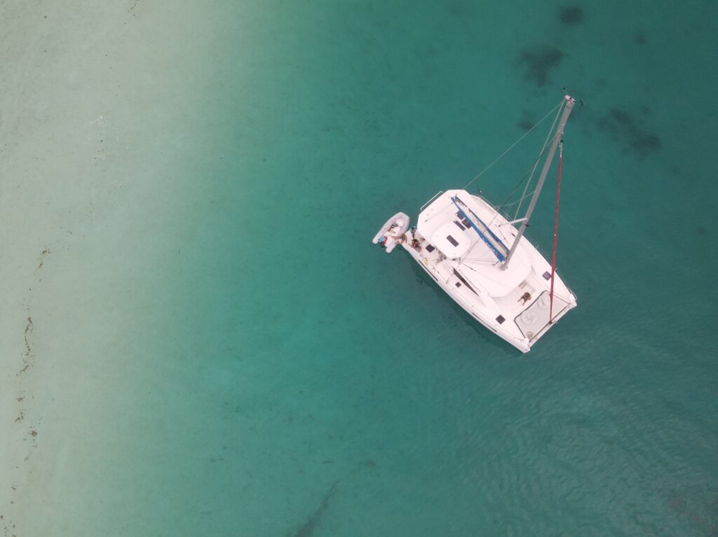 relaxing yacht trip